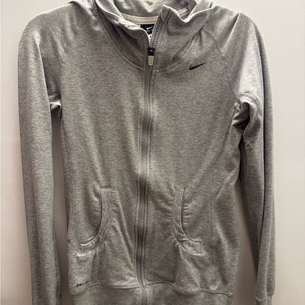 Nike Women's Gray Zip-Up Jacket